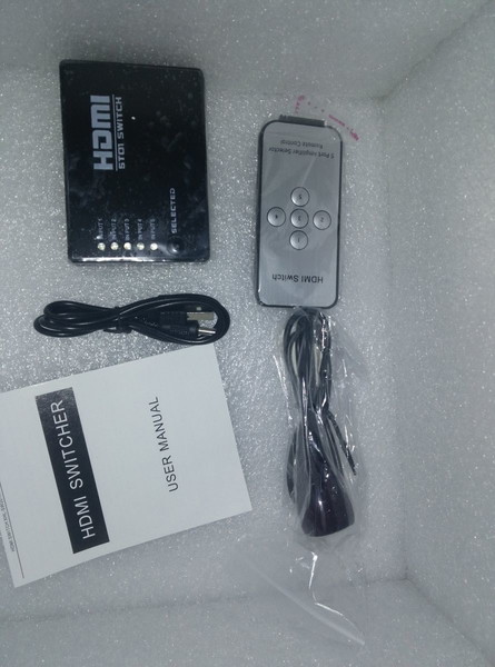 5 σε 1 Διαχωριστης HDMI Με Τηλεκοντρολ