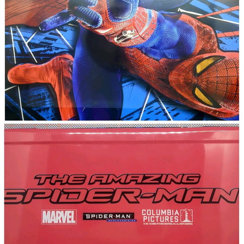 Spider Man pencil case with 18 colored Disney/Marvel pencils new