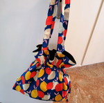 Shoulder bag with lemons and matching notebook new