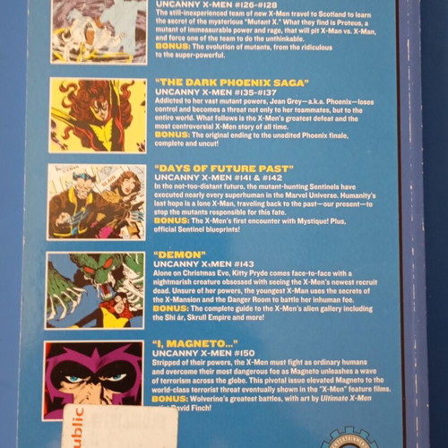 X-Men Wizard Masterpiece Edition used