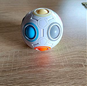 Mini Magic Rainbow Ball Football Fidget αγχολυτικό παιχνίδι