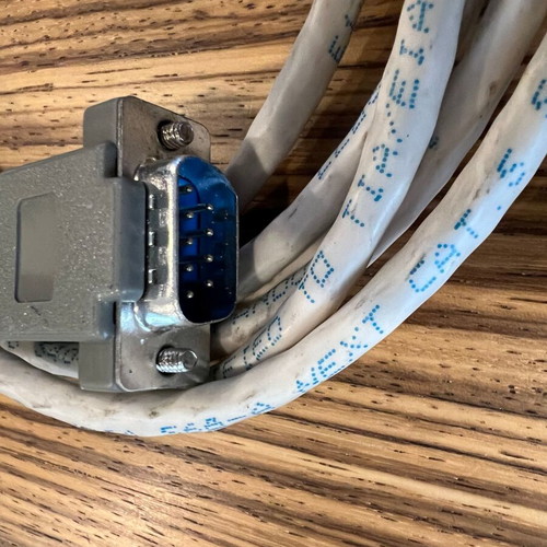 Ethernet Console cable used with RS232 Male serial adapter 3m