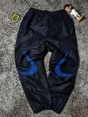 Vintage training pants, size M, blue