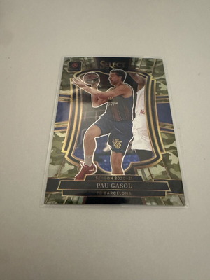 EuroLeague Select Pau Gasol Card new