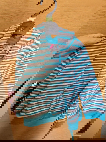 Ζακέτα φούτερ για κοριτσάκι 86cm