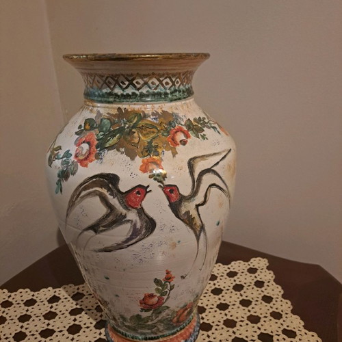 Handmade floor vase new