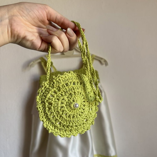 Vanilla Magnolia Boutique Baby Dress 12-18 Months Handmade