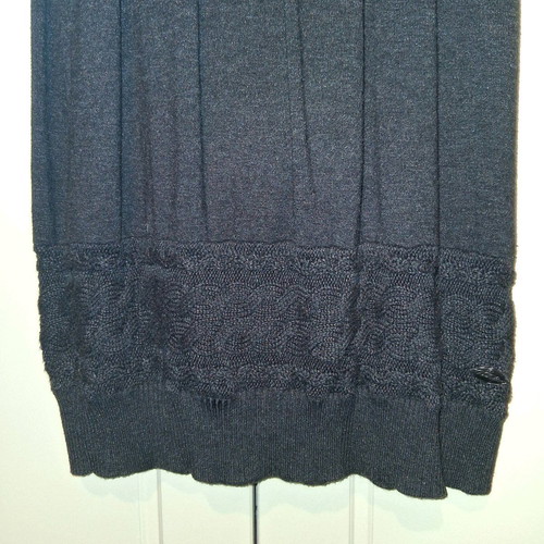 Sleeveless Turtleneck Dress Gray Like New