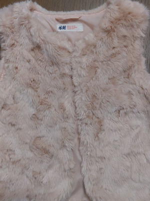 Girls' vest 128 cm pink H&M like new
