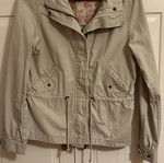 H&M spring jacket used, beige, size S