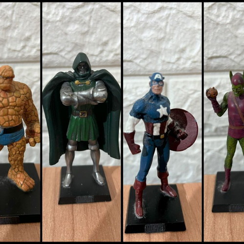 Eaglemoss Classic Marvel Figurine Collection 13 pieces used