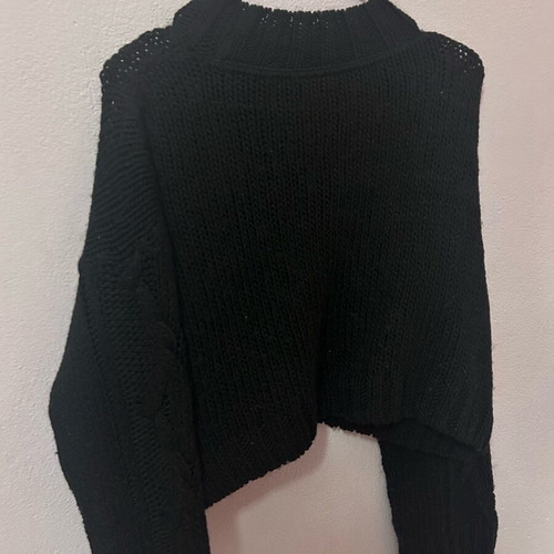 Stradivarius black shirt like new, size S