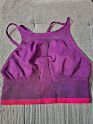 My Protein sleeveless women's sports bra like new, size M, purple