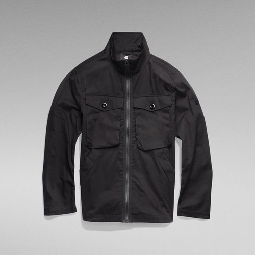 G-Star RAW Type C Utility Overshirt Jacket new, black, men's M
