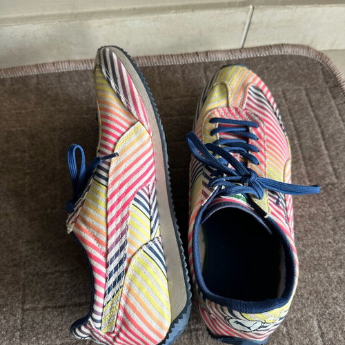 Puma multicolor athletic shoes size 40 narrow fit like new