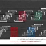  ΓΡΑΜΜΑΤΟΣΗΜΑ ΟΛΛΑΝΔΙΑΣ (1944) - ΜΕ ΣΑΡΝΙΕΡΑ - USED SET