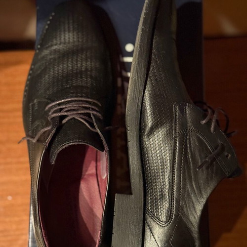 Damiani men's shoes like new, black, size 41