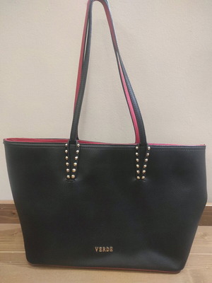 Verde women's bag like new, black red