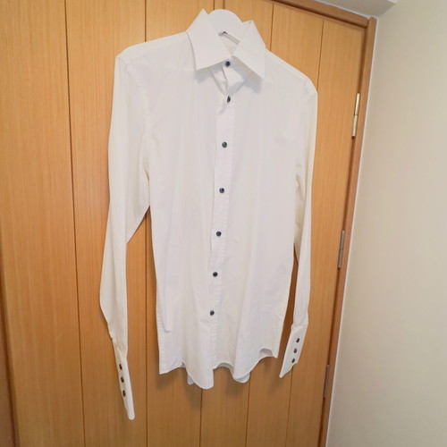 Dsquared2 white shirt like new, slim fit