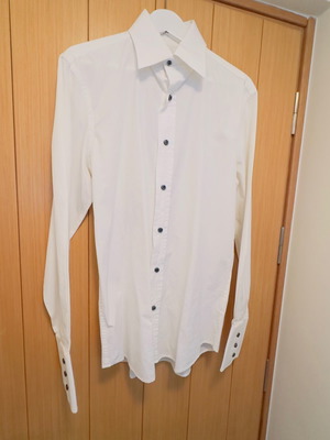 Dsquared2 white shirt like new, slim fit
