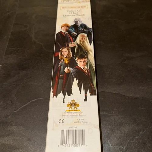 Neville Longbottom Wand, Noble Collection Harry Potter