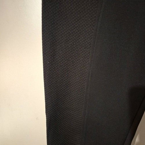 Elastic pants like new, black with side design size L