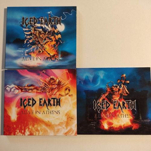Iced Earth 4 CD set used metal albums