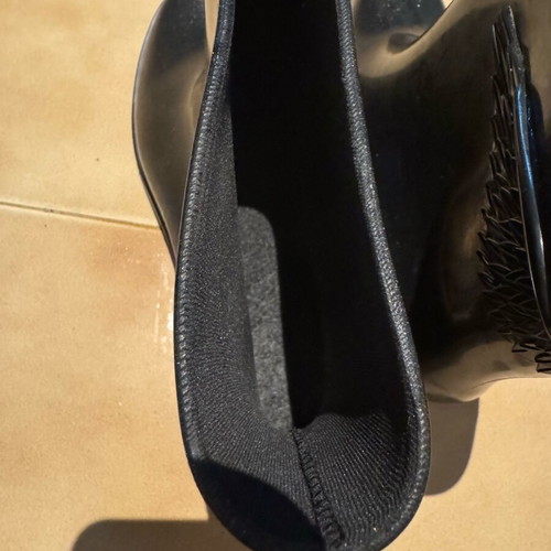 Melissa rain boots new, size 39, black