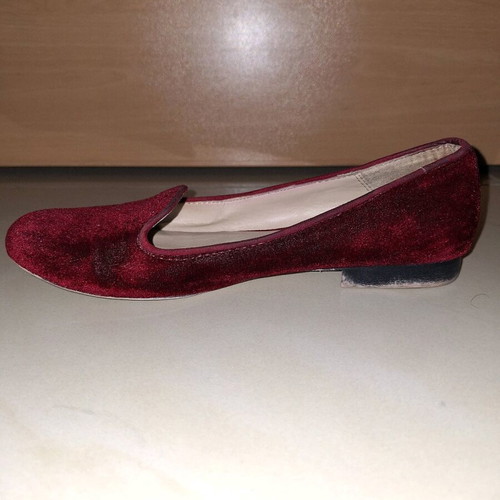 Zara velvet ballerinas size 37 like new, multicolor