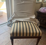 Armchair set with covers