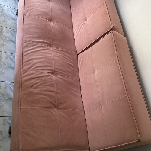 Sofa bed used, convertible to double bed, very comfortable