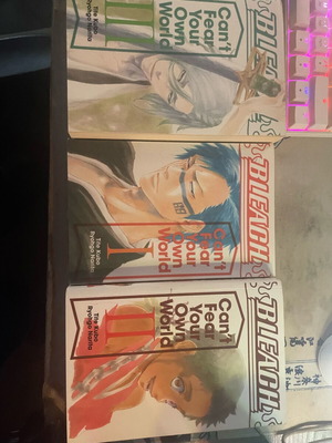 Bleach CFYOW 1,2,3 μυθιστορήματα σαν καινούργια