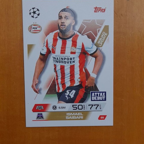 Topps card match ataxx Ismael Saibari new