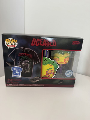 Funko Pop Tees DCeased Joker Special Edition box set new
