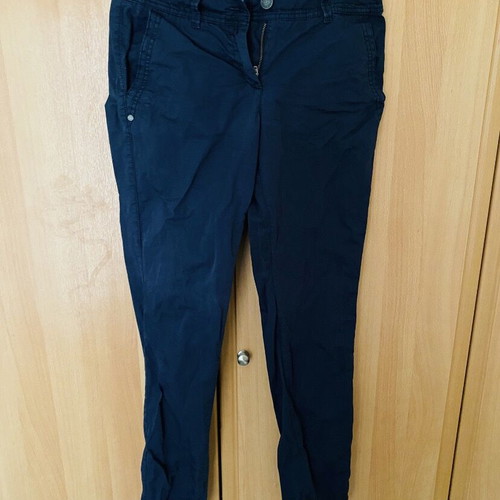 Esprit women's blue pants used, straight fit, sizes S and M