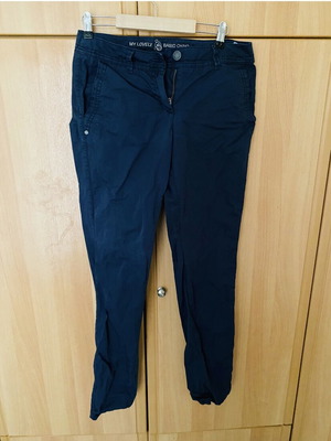 Esprit women's blue pants used, straight fit, sizes S and M
