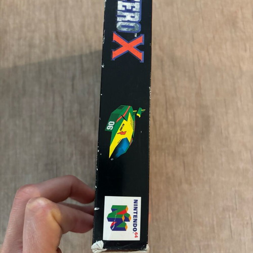 F-Zero X Nintendo 64 box only used