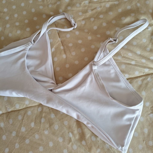 White bustier size S like new