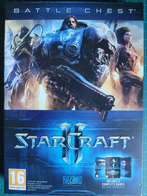 Starcraft II Battle Chest for PC like new without CD key