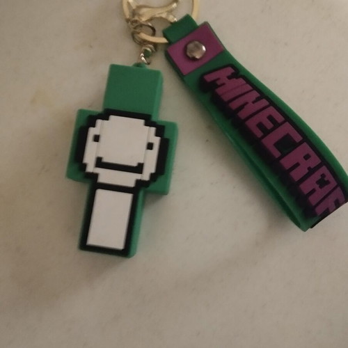 Minecraft keychain