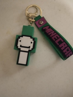 Minecraft keychain