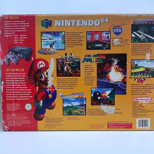 Nintendo 64 console used Greek Itochu edition NUS GPO