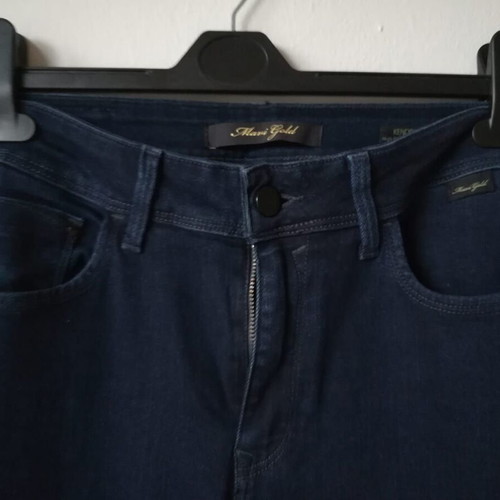 Mavi Jeans dark blue high waist straight jeans, size 28/30