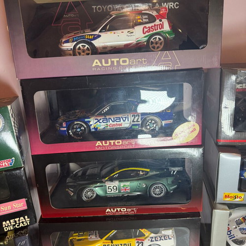 1:18 Diecast Model Car Collection, AUTOart, UT Models, Hot Wheels, Maisto