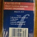Filofax Mini Calculator new