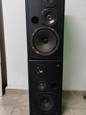 Ηχεία Technics SB-CS70 3 δρόμων μεταχειρισμένα με carbon look