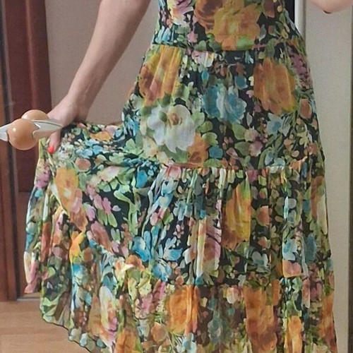 Rinascimento Floral Dress like new, size M/S_M, colorful