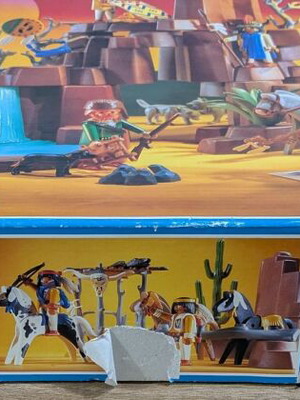Playmobil Western 3870 Индийско село употребявано с кутия