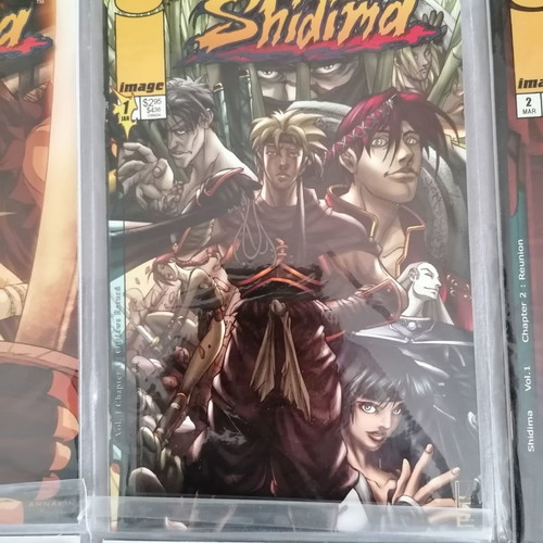 Shidima issues 1-7 used, Image Comics/Dreamwave