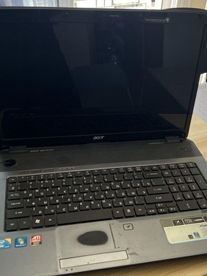 Acer Aspire 7740G laptop μεταχειρισμένο, χωρίς RAM και σκληρό δίσκο, οθόνη 17,3 ιντσών